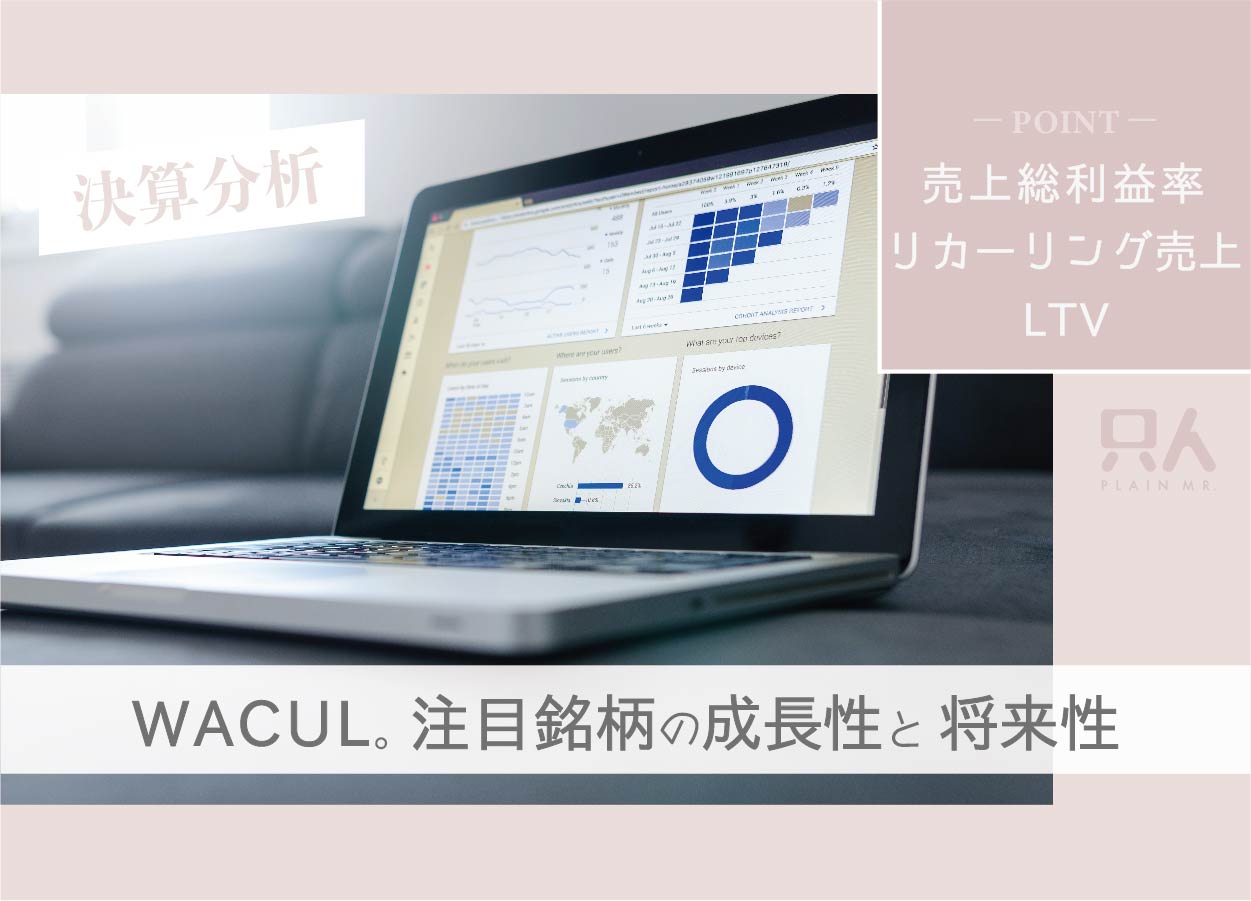 【WACUL】直近決算を分析！今後の将来性・成長性を解説